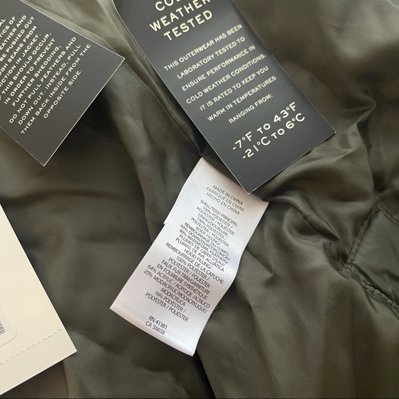 Lauren Ralph Lauren Faux Fur Trim Hooded Puffer Jacket In Litchfield Loden NWT - Picture 16 of 16